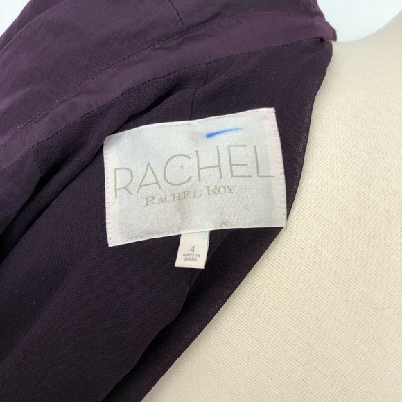 RACHEL ROY Lightweight Puff Sleeves Blazer Jacket - Picture 4 of 4